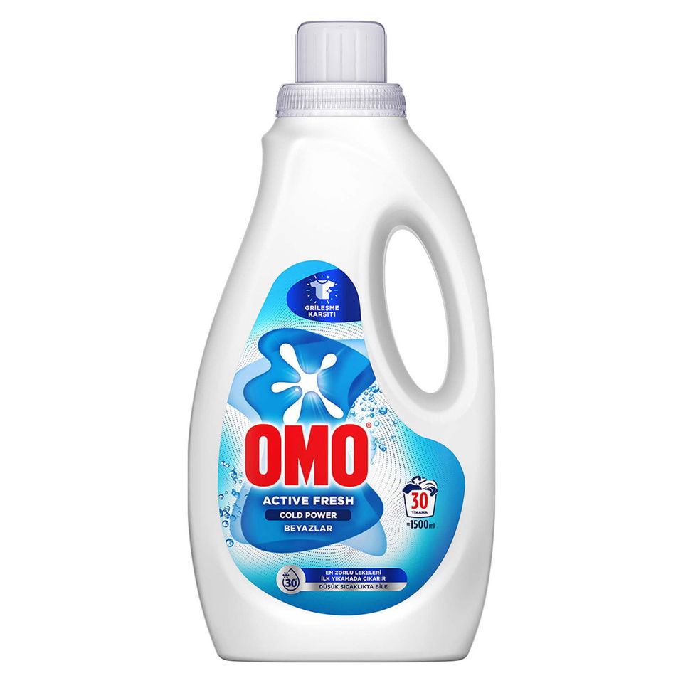 OMO SIVI DETERJAN 1500 ML-BEYAZLAR